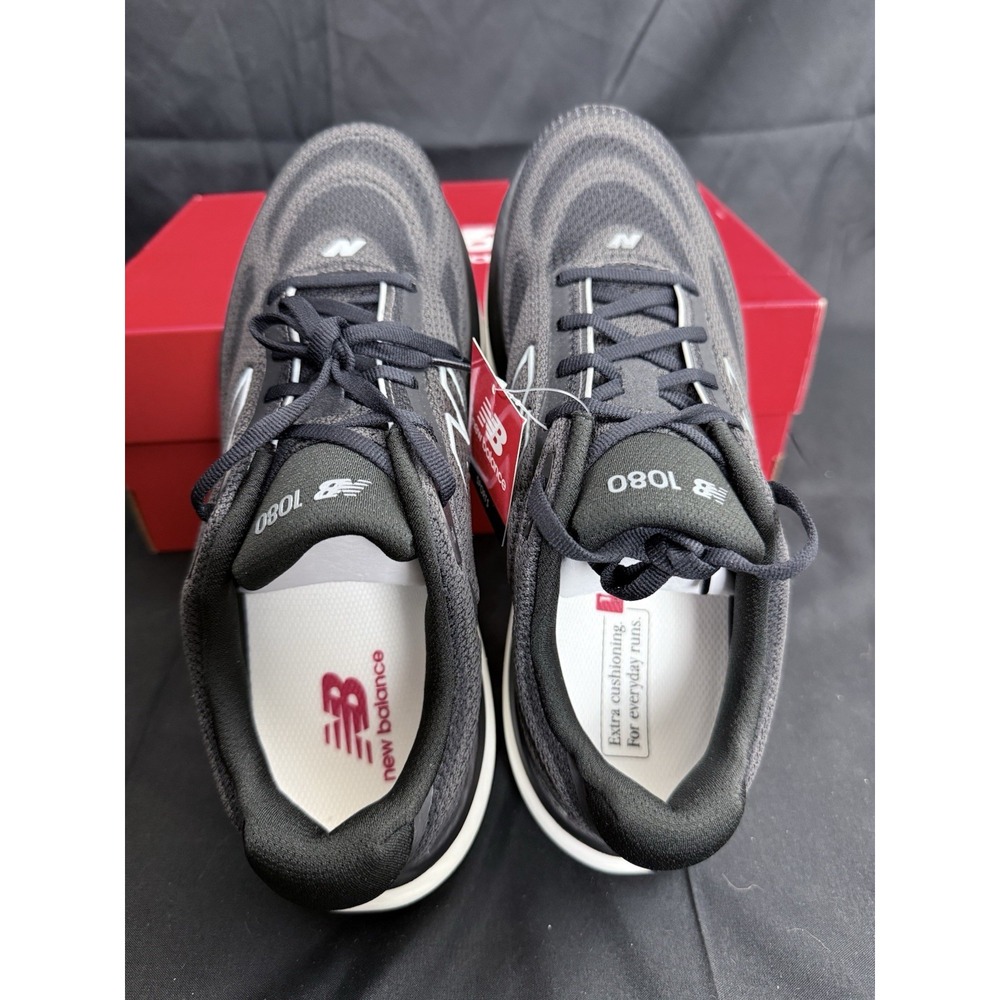 Women's New Balance 1080v15 Running Black Grey (W1080815) Size 9.5 Sneakers - Picture 4 of 9